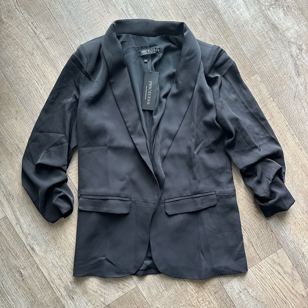Perry Ellis Black Tailored Blazer